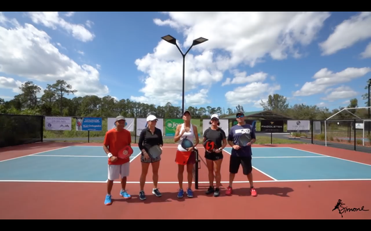 Pickleball: Mixed Doubles Strategy - Simone Jardim