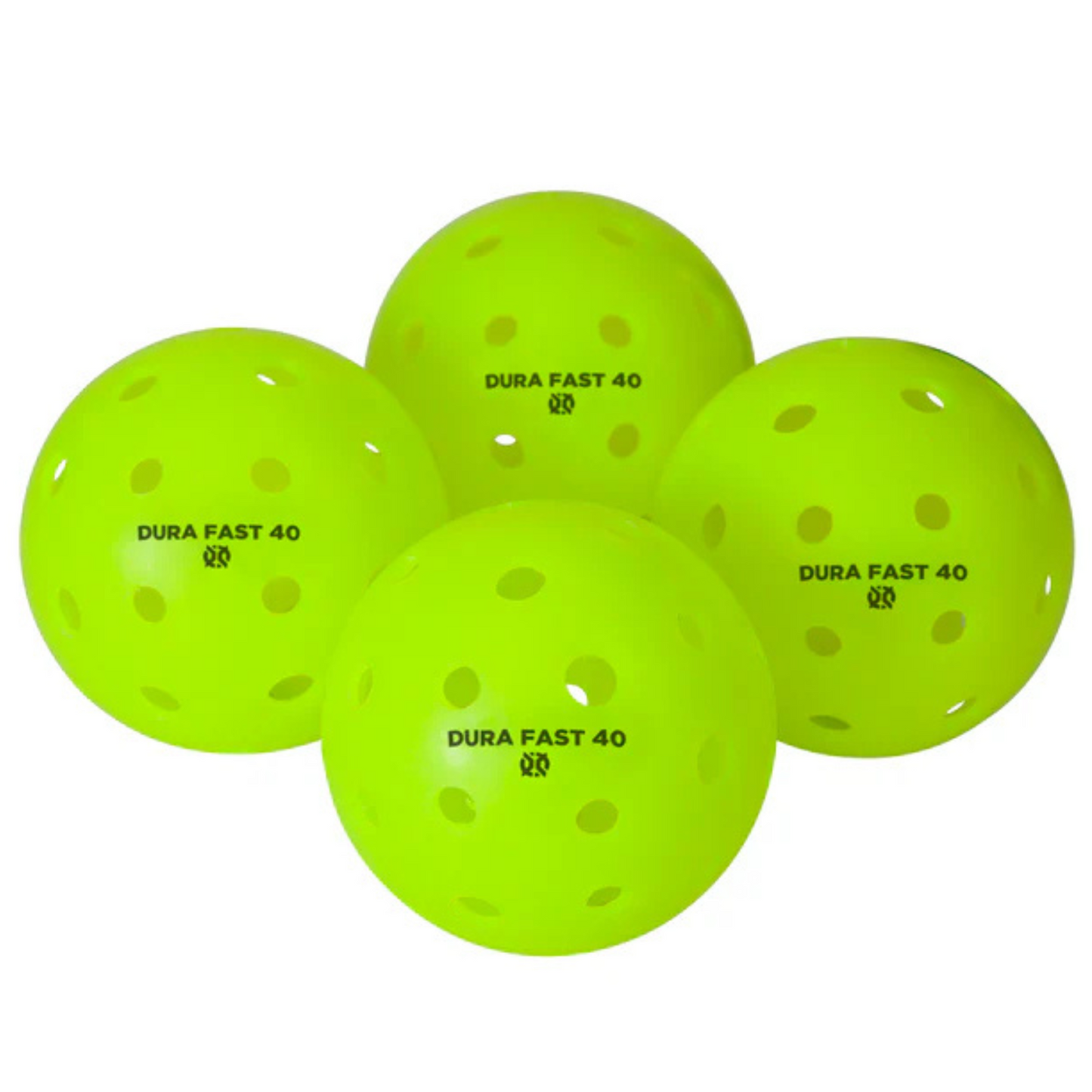 Onix Dura Fast 40 Outdoor Single Pickleball - Neon Green