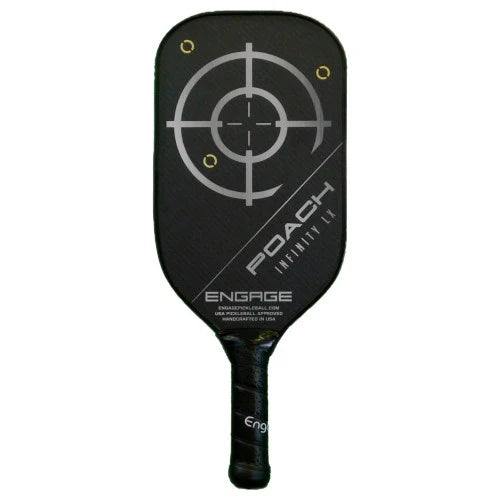 Engage Poach Infinity LX Pickleball Paddle - Silver