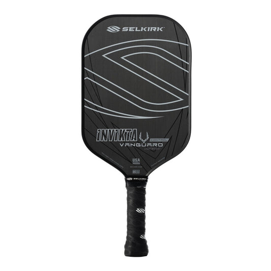 Selkirk Vanguard Control Invikta Lightweight Raw Carbon Pickleball Paddle