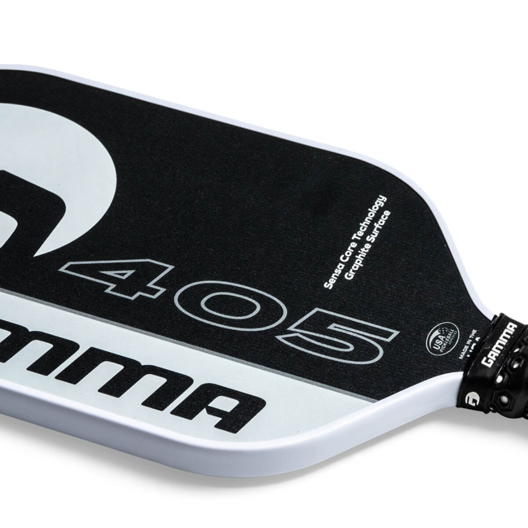 Gamma 405 - Midweight Pickleball Paddle - Black