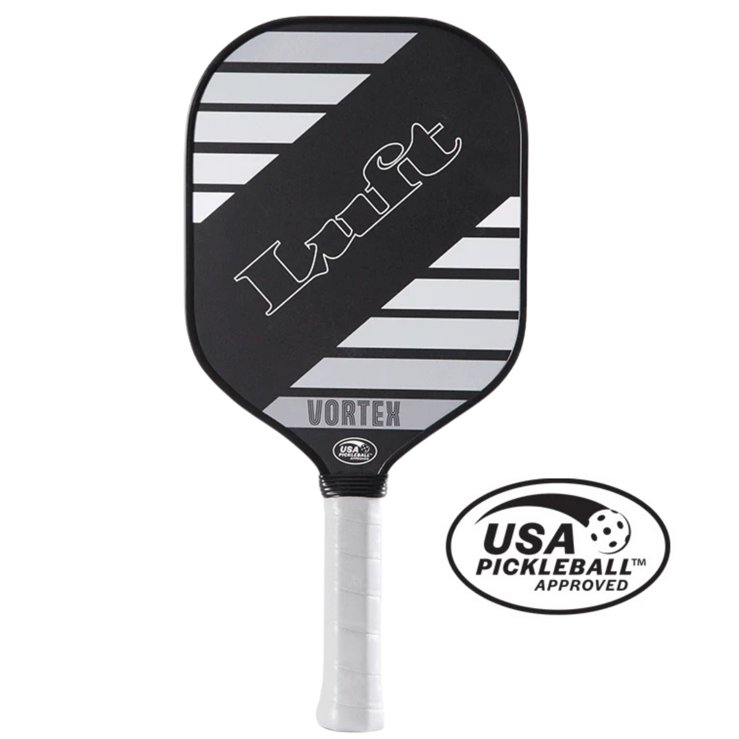 Luft Vortex Pickleball Paddle - Black/Silver