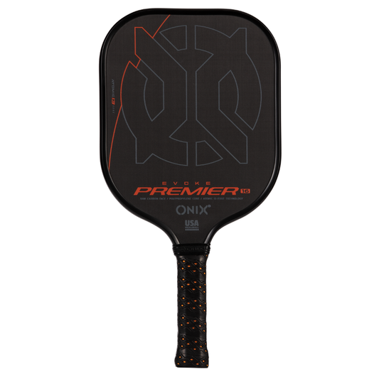 Onix Evoke Premier Pro Raw Carbon Fiber 16 mm Pickleball Paddle