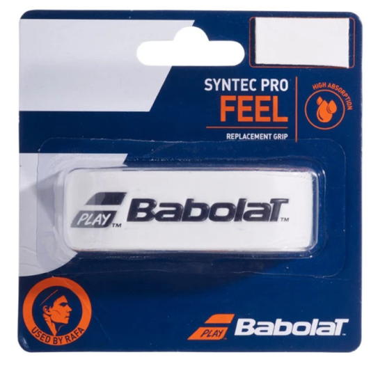 Babolat Syntec Pro Replacement Grip - White/Black