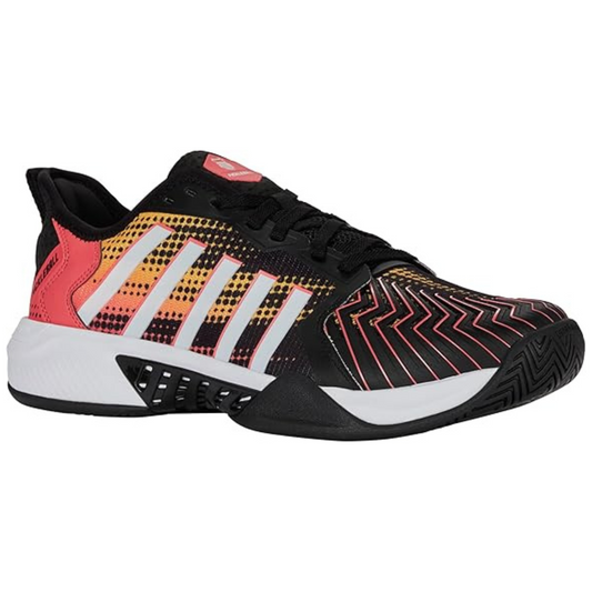 K-Swiss Pickleball Supreme Mens Shoe - Black/Dubarry