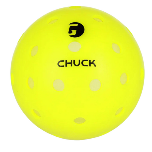 Gamma Chuck Outdoor Pickleball 48 Pack - Bright Yellow