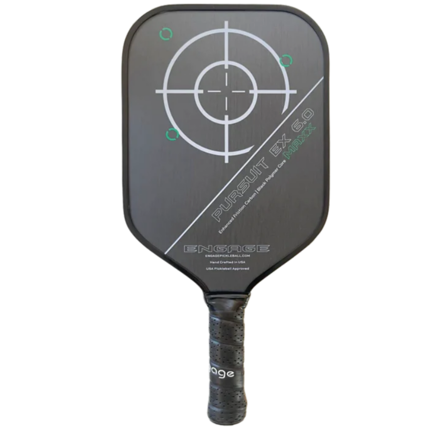 Engage Pursuit MAXX EX 6.0 |Enhanced Friction Carbon | Lite Pickleball Paddle