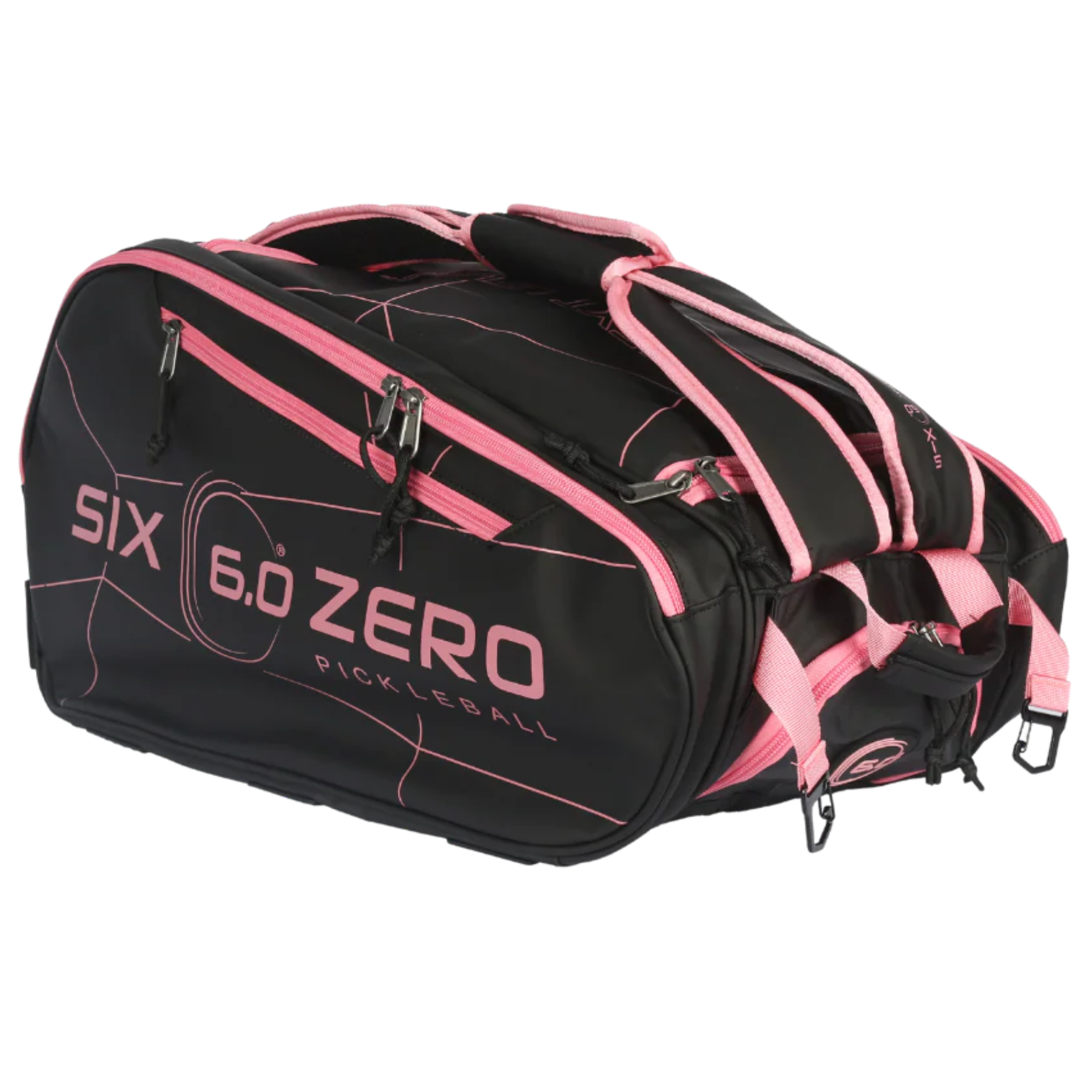 Six Zero Pro Tour Pickleball Bag - Black/Cherry