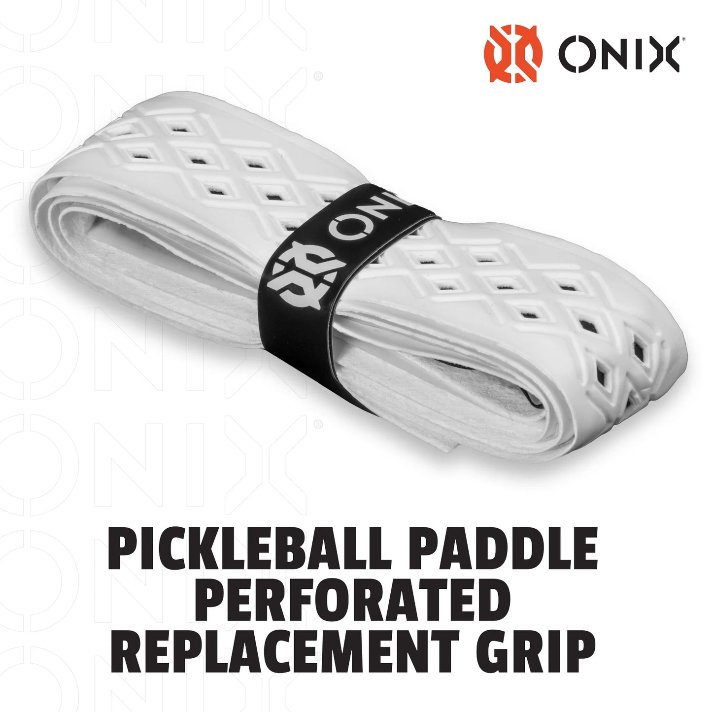 Onix Pro Team Perforated Replacement Grip - White
