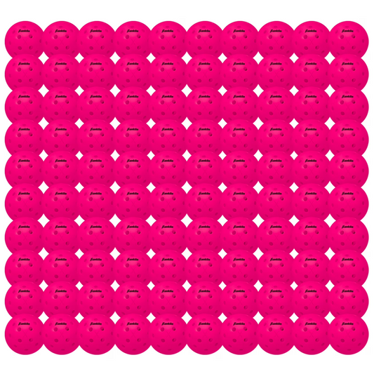 Franklin X-40 Outdoor 100 Pack Box Pickleballs - Pink