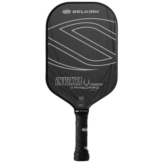 Selkirk Vanguard Control Invikta Midweight Raw Carbon Pickleball Paddle