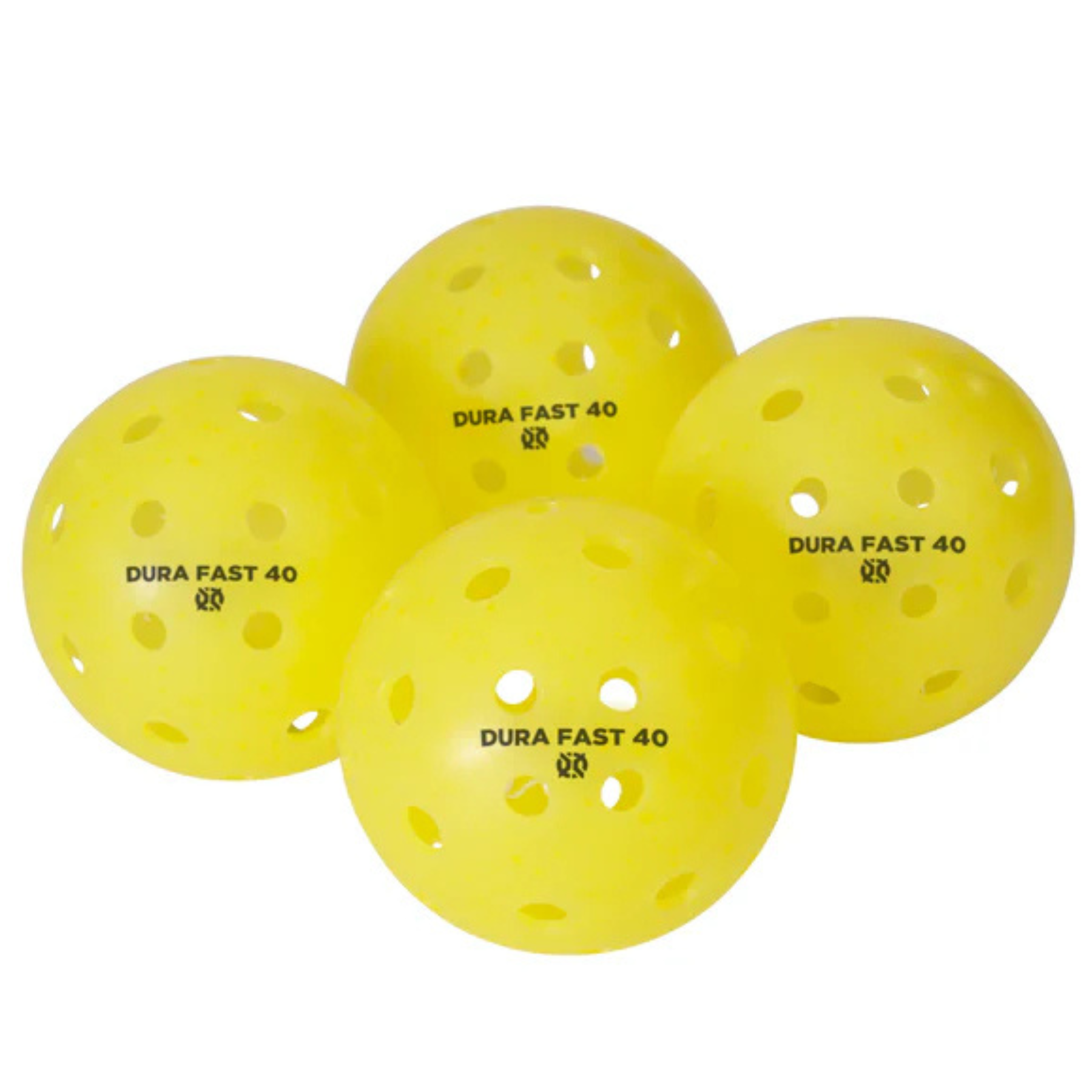 Onix Dura Fast 40 Outdoor 100 Pack Pickleballs - Yellow