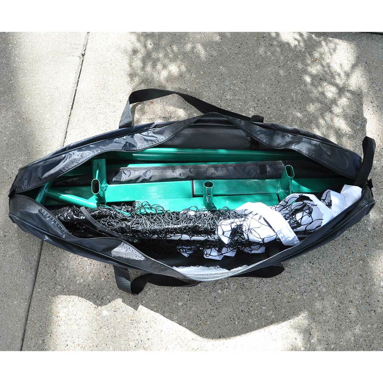 PickleNet Pickleball Net System Oval Poles - w/Carry Bag