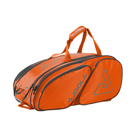 Joola Tour Elite Pro Pickleball Bag - Orange/Gray