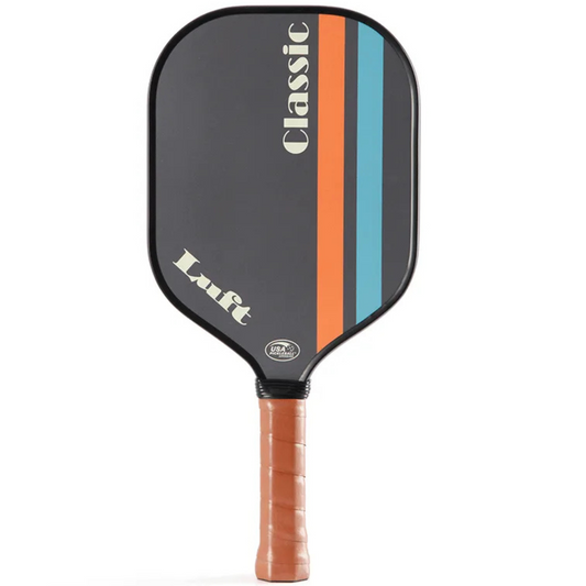 Luft Classic Pickleball Paddle - Charcoal/Orange/Green/Cream