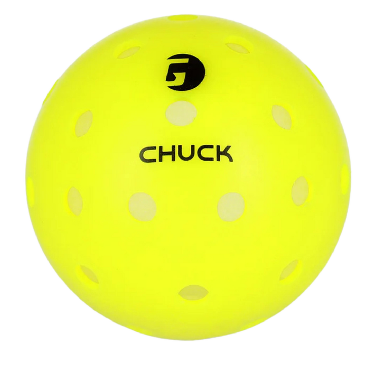 Gamma Chuck Outdoor Pickleball Single - Bright Yellow