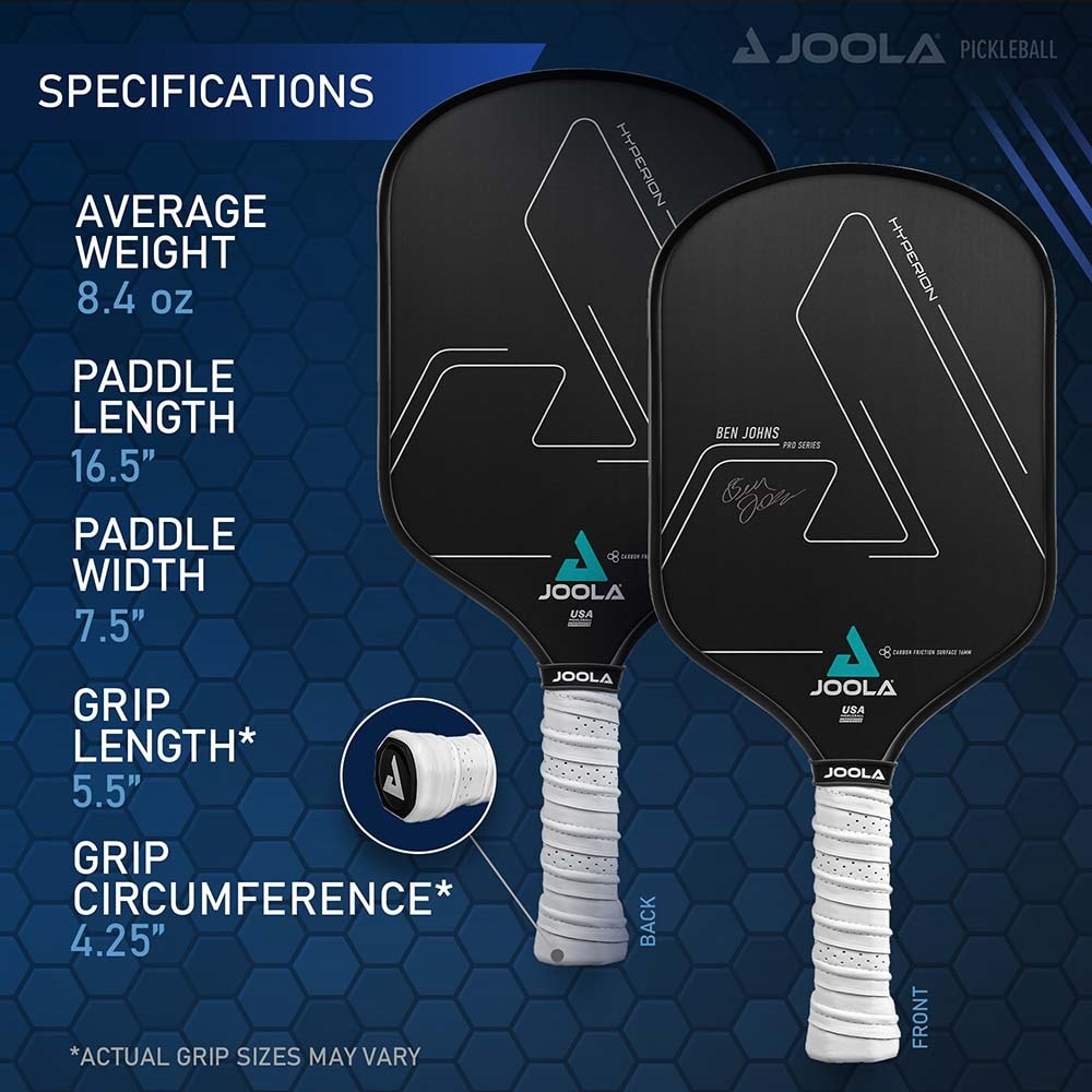 Joola Ben Johns Hyperion CFS 16mm Pickleball Paddle