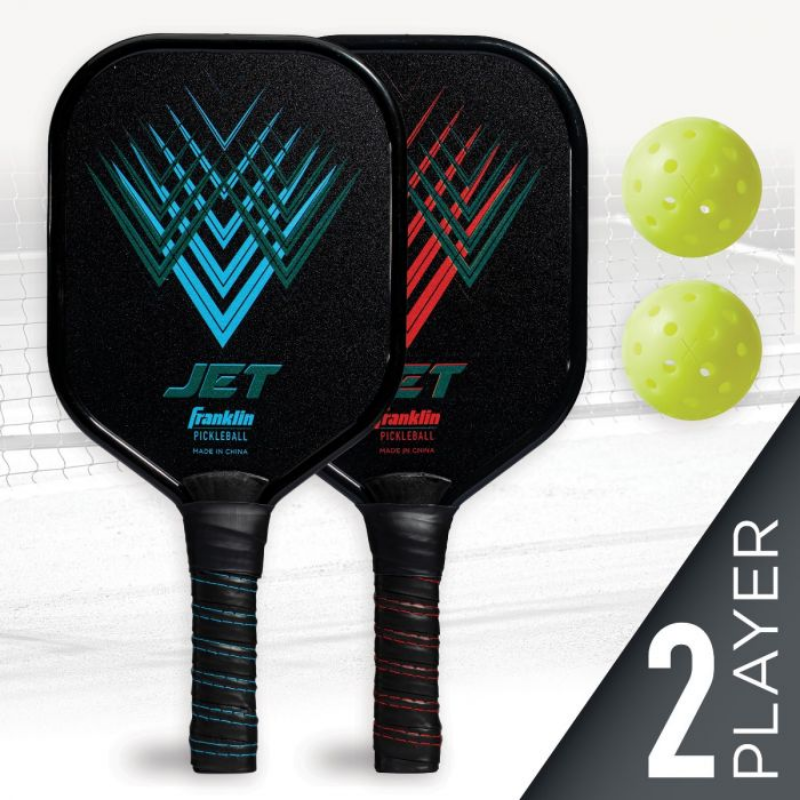 Franklin Jet 2 Player Aluminum Paddle & Ball Set
