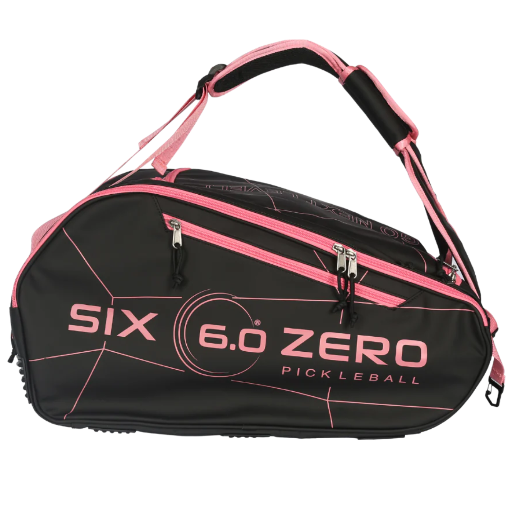 Six Zero Pro Tour Pickleball Bag - Black/White - Pickleball Online