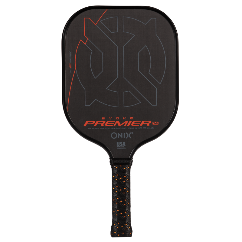 Onix Evoke Premier Pro Raw Carbon Fiber 14 mm Pickleball Paddle