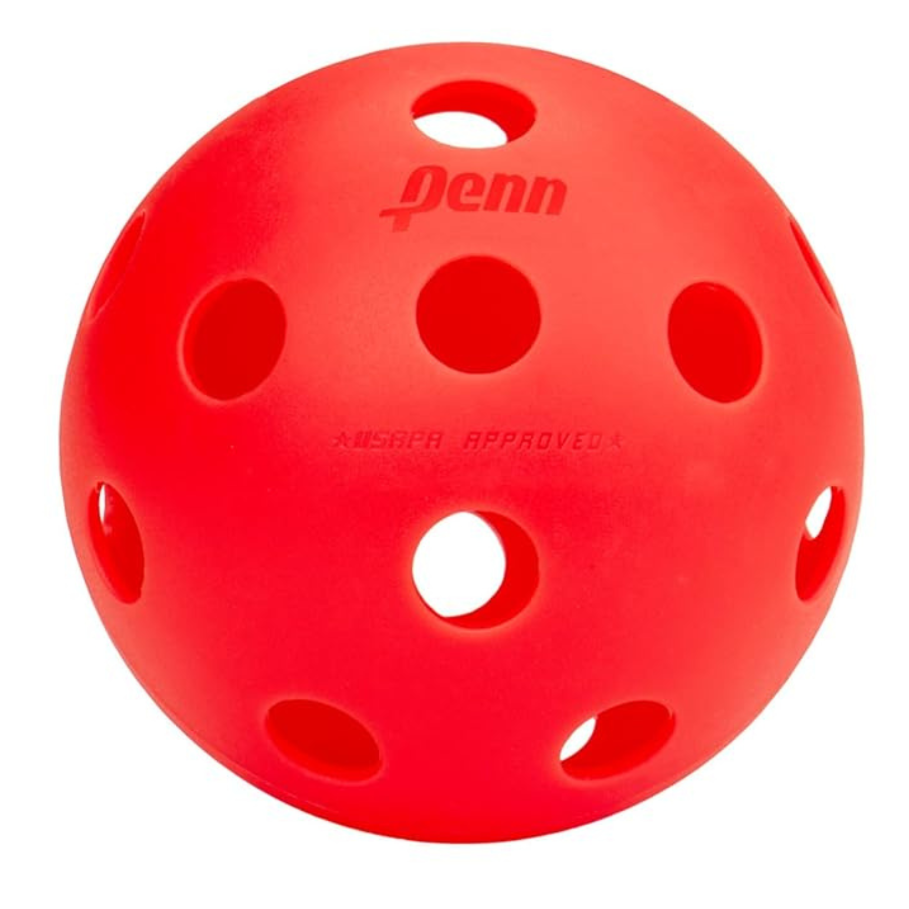 Penn 26 Indoor Pickleball 3 Pack - Hot Lava Red