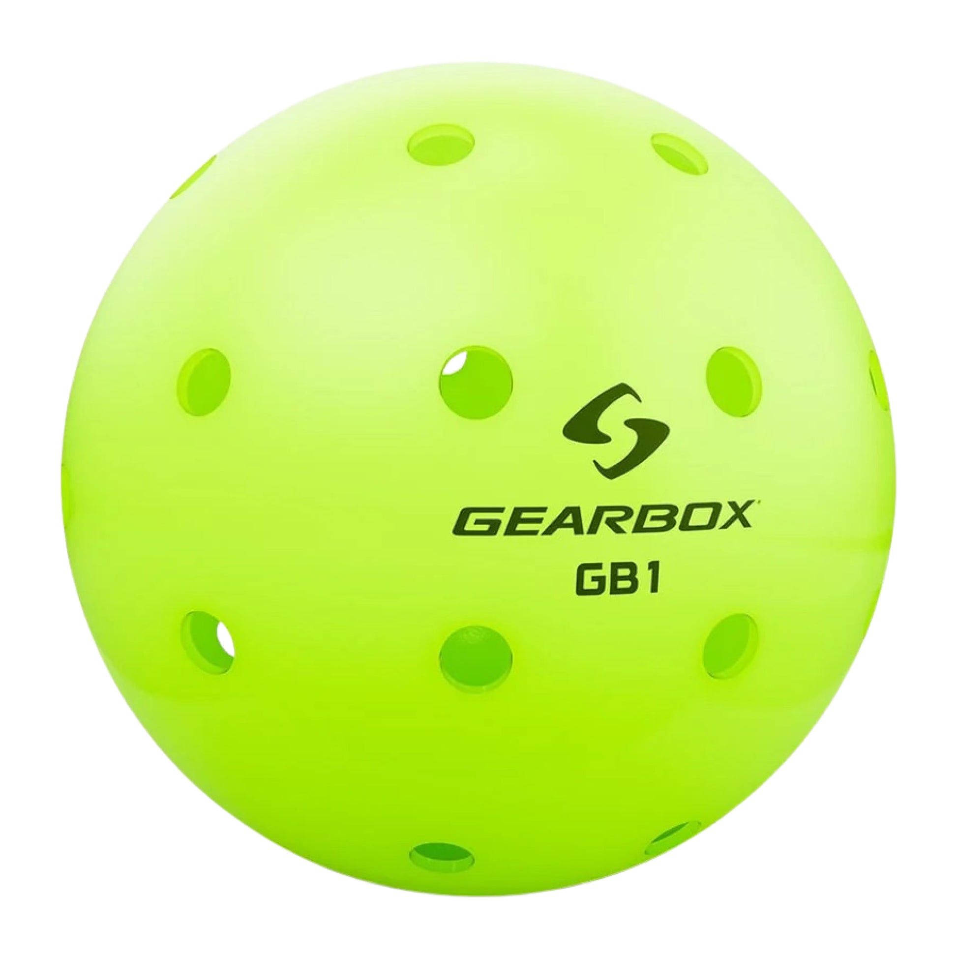 Gearbox GB1 Outdoor Pickleballs 3 Pack - Neon Green