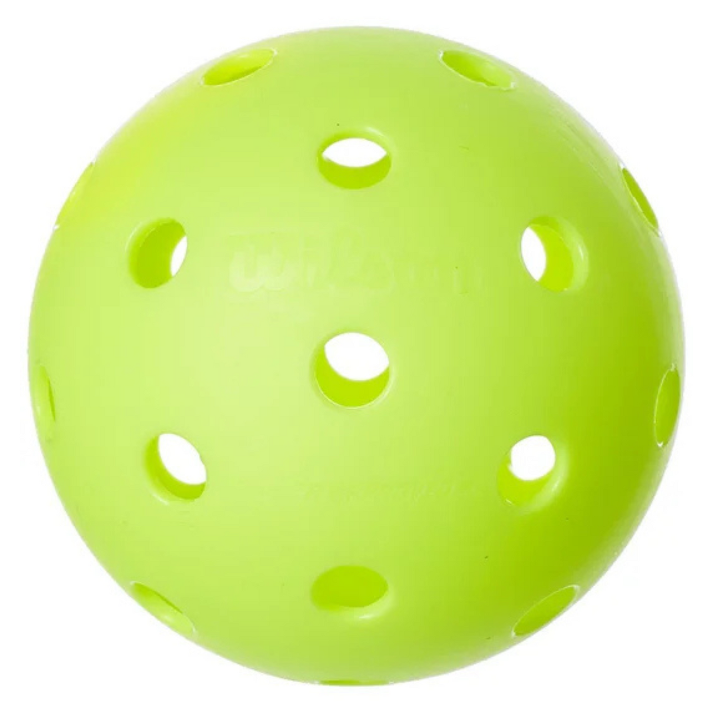 Wilson Tru 32 Indoor Pickleballs 2 Pack - Neon Yellow