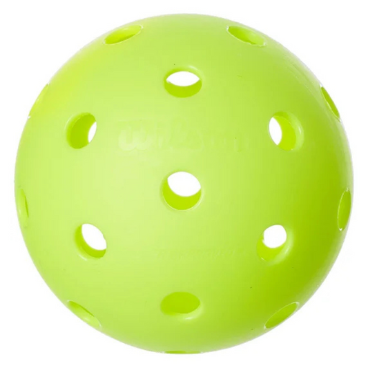 Wilson Tru 32 Indoor Pickleballs 2 Pack - Neon Yellow