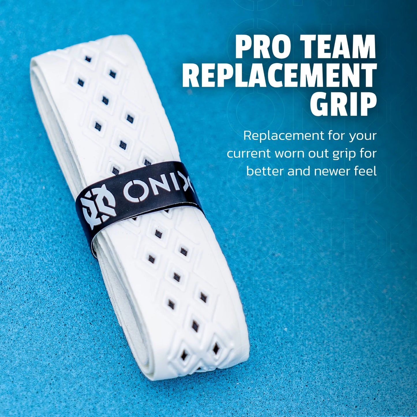 Onix Pro Team Perforated Replacement Grip - White