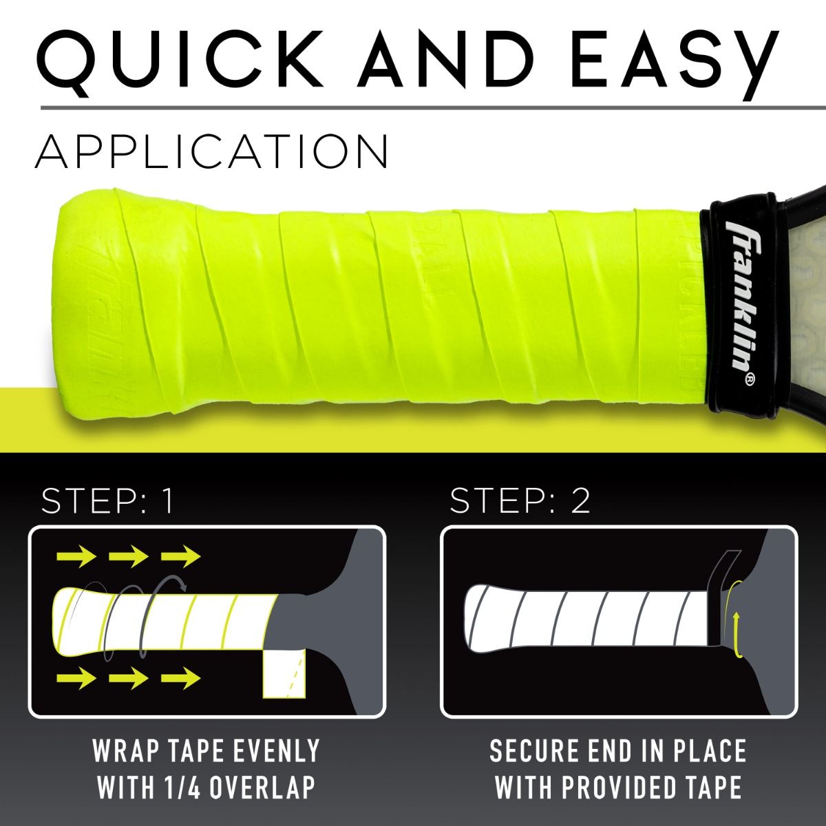 Franklin pickleball overgrips x3