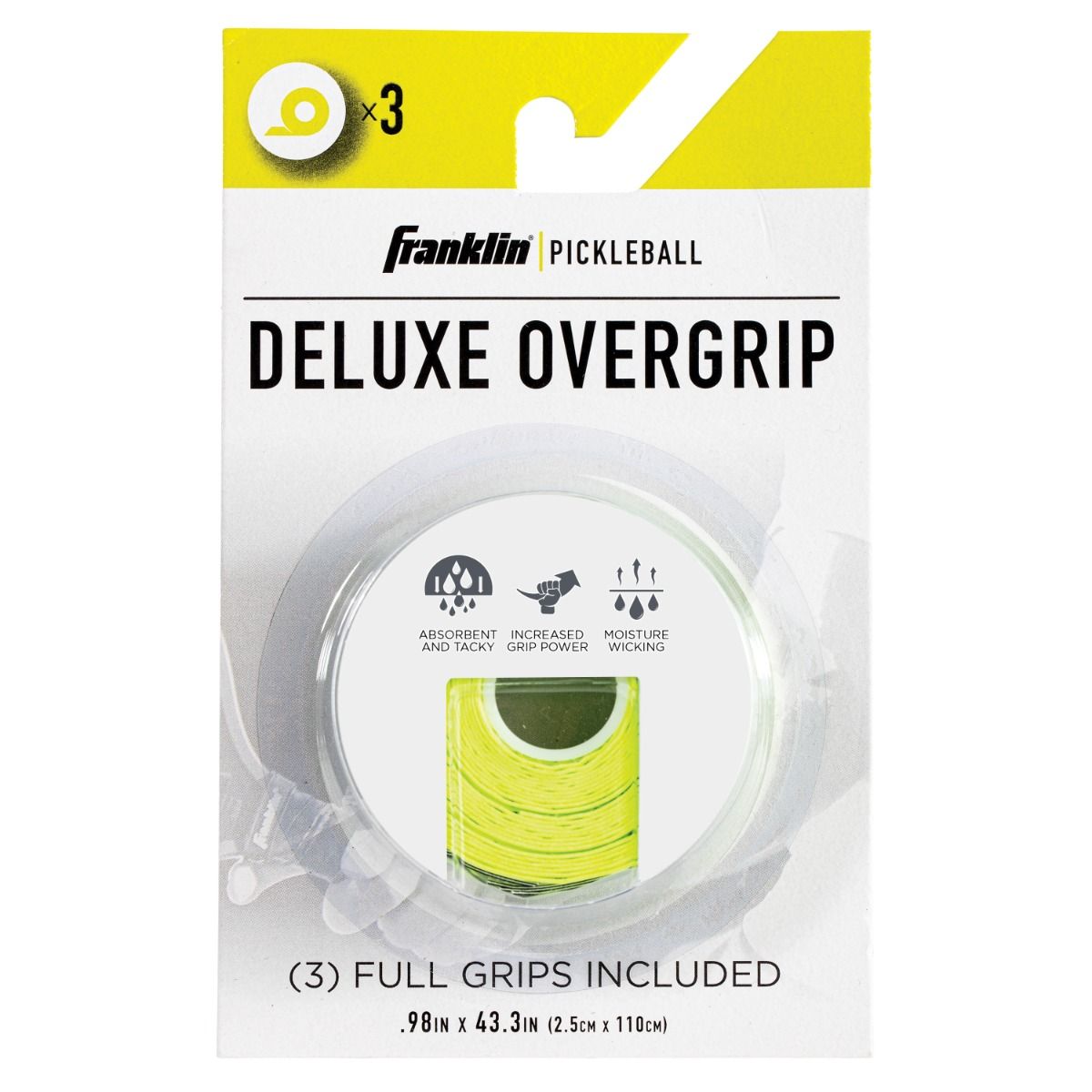 Franklin pickleball overgrips x3