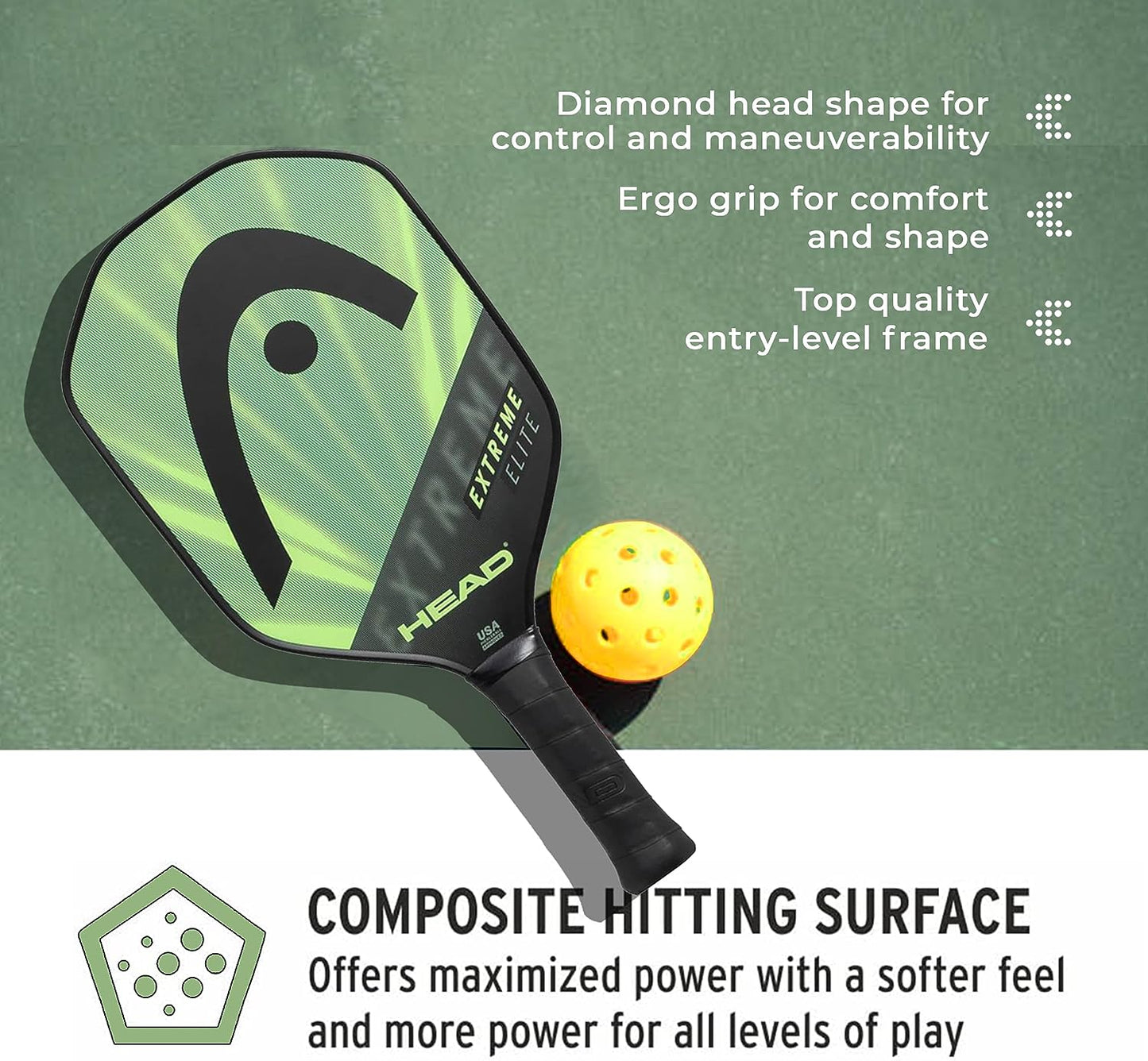 HEAD Extreme Elite Pickleball Paddle