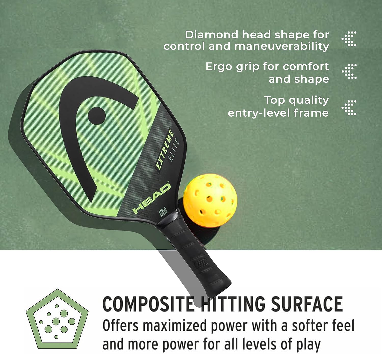 HEAD Extreme Elite Pickleball Paddle