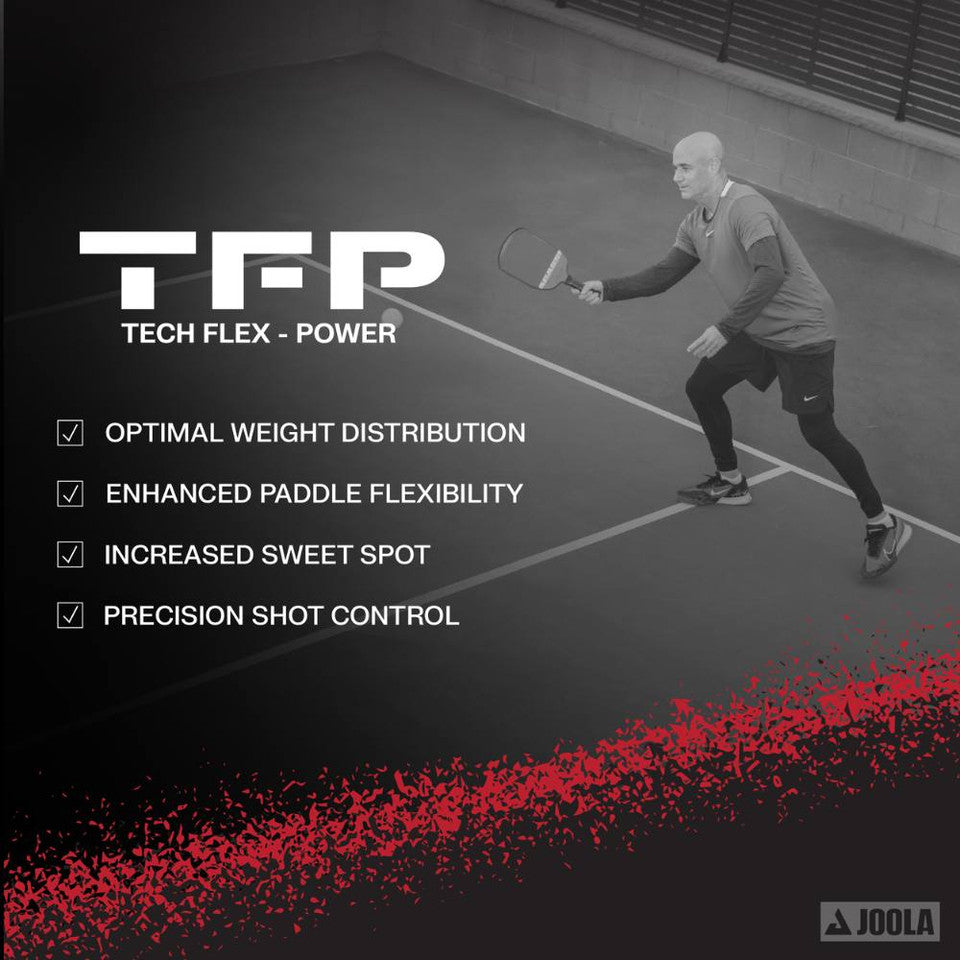 JOOLA Andre Agassi Pro 16mm Pickleball Paddle