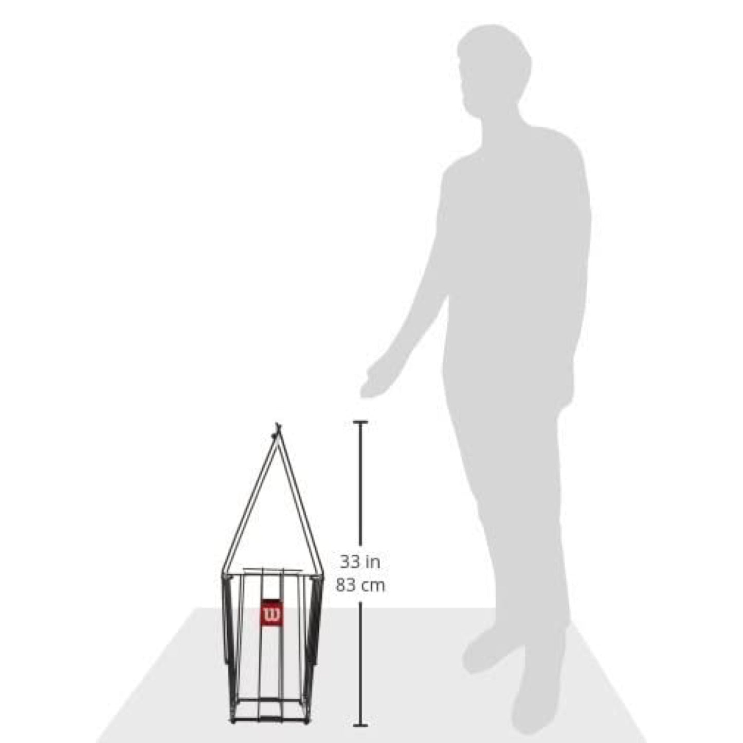 Wilson Portable Ball Basket