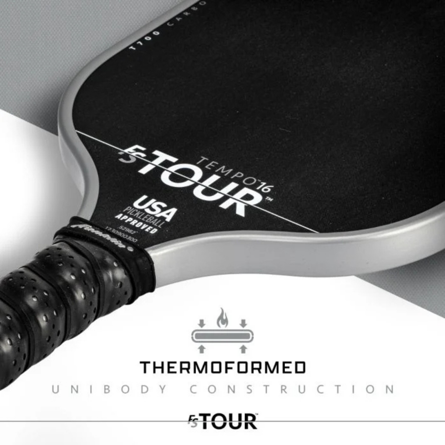 Franklin FS Tour Tempo Pickleball Paddle - Gray