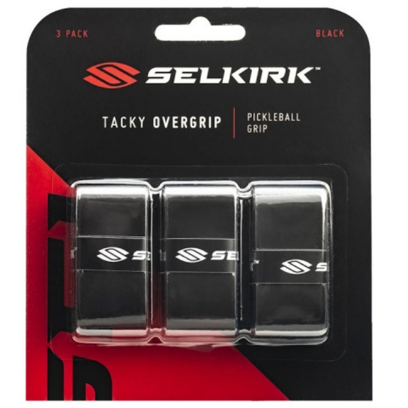 Selkirk Tacky Overgrip 3 Pack - Black