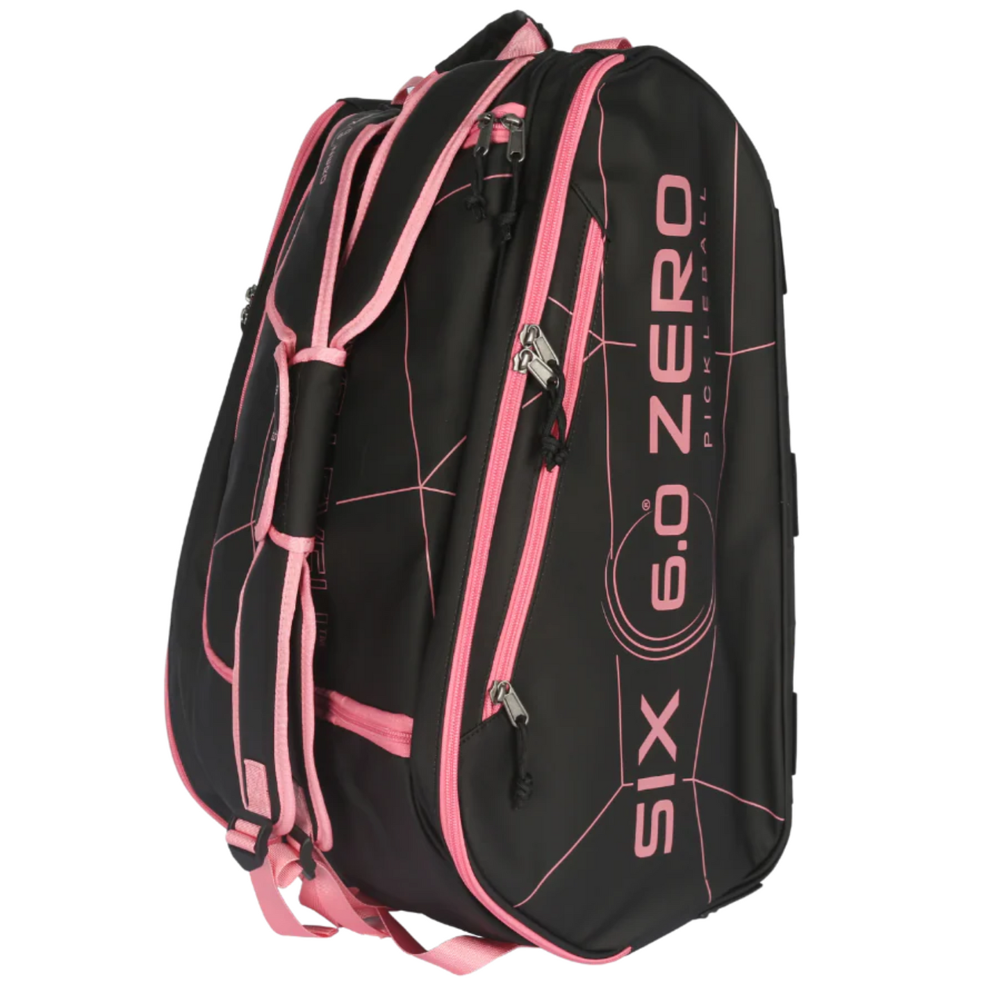Six Zero Pro Tour Pickleball Bag - Black/Cherry