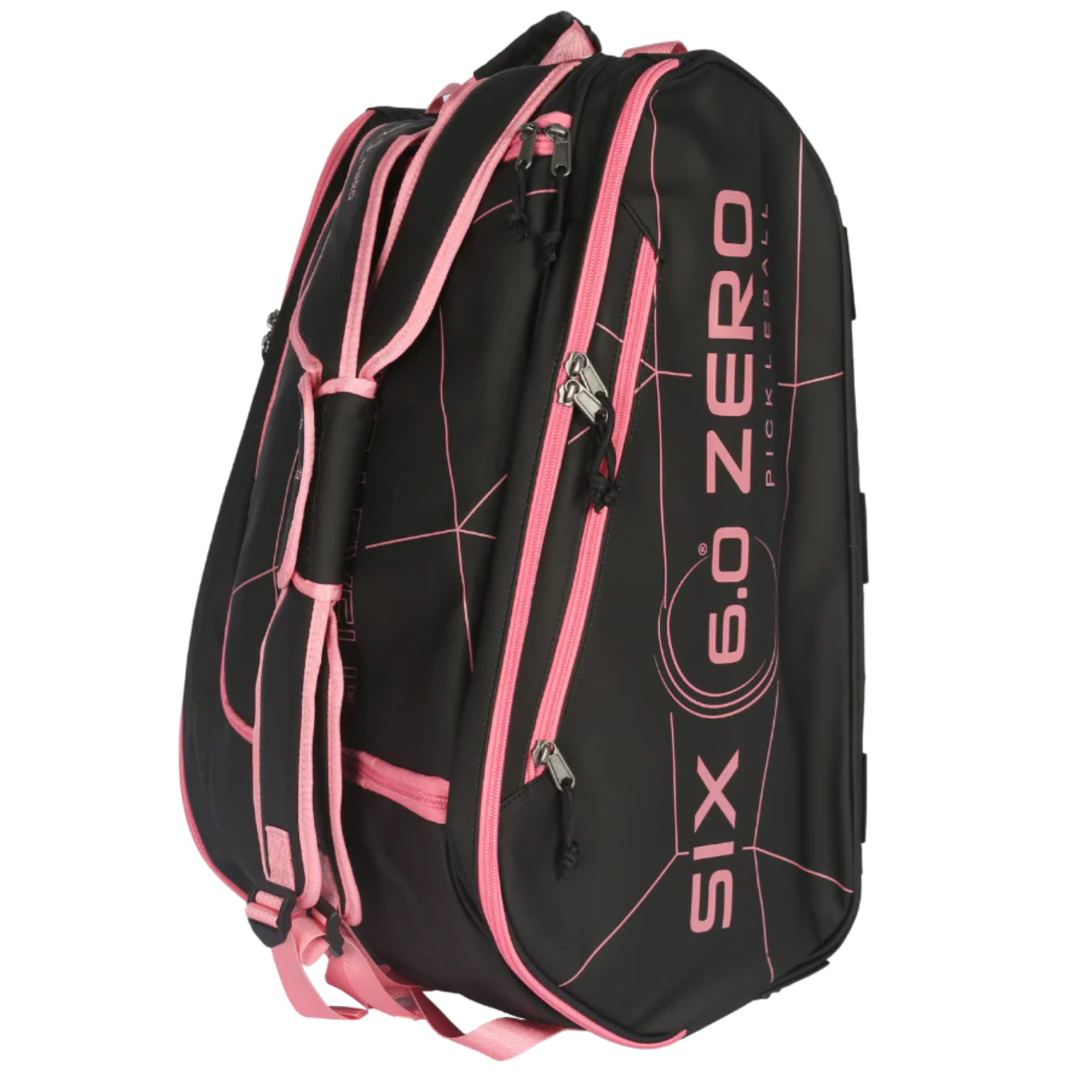 Six Zero Pro Tour Pickleball Bag - Black/Cherry