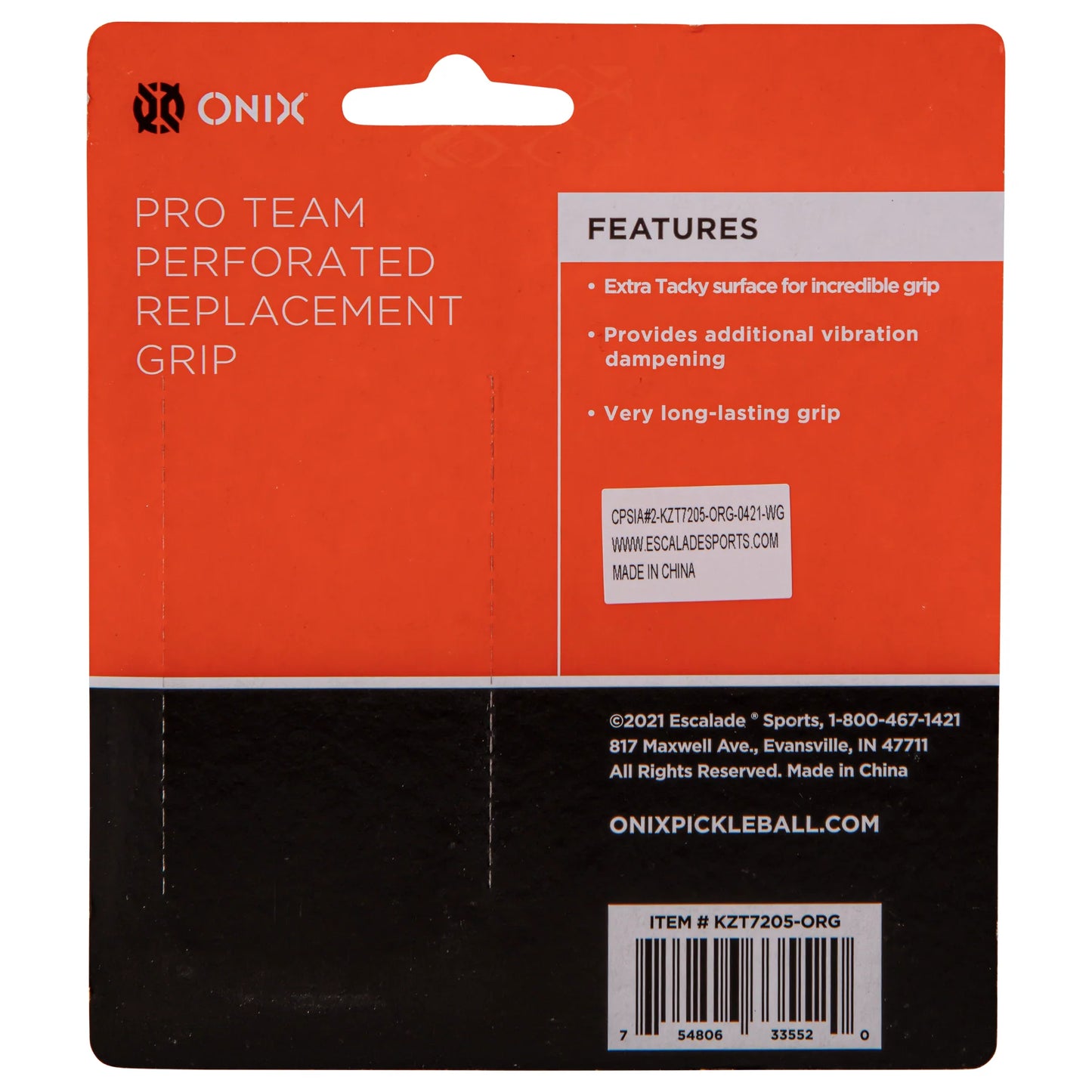 Onix Pro Team Perforated Replacement Grip - Orange