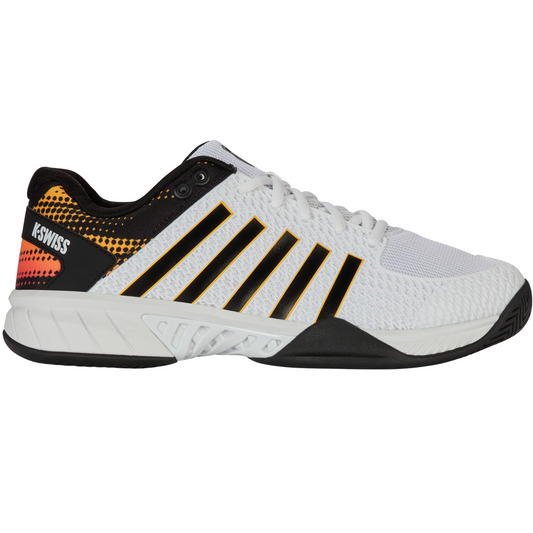 K Swiss Express Light All Court Mens Pickleball Shoes - White / Daffodil