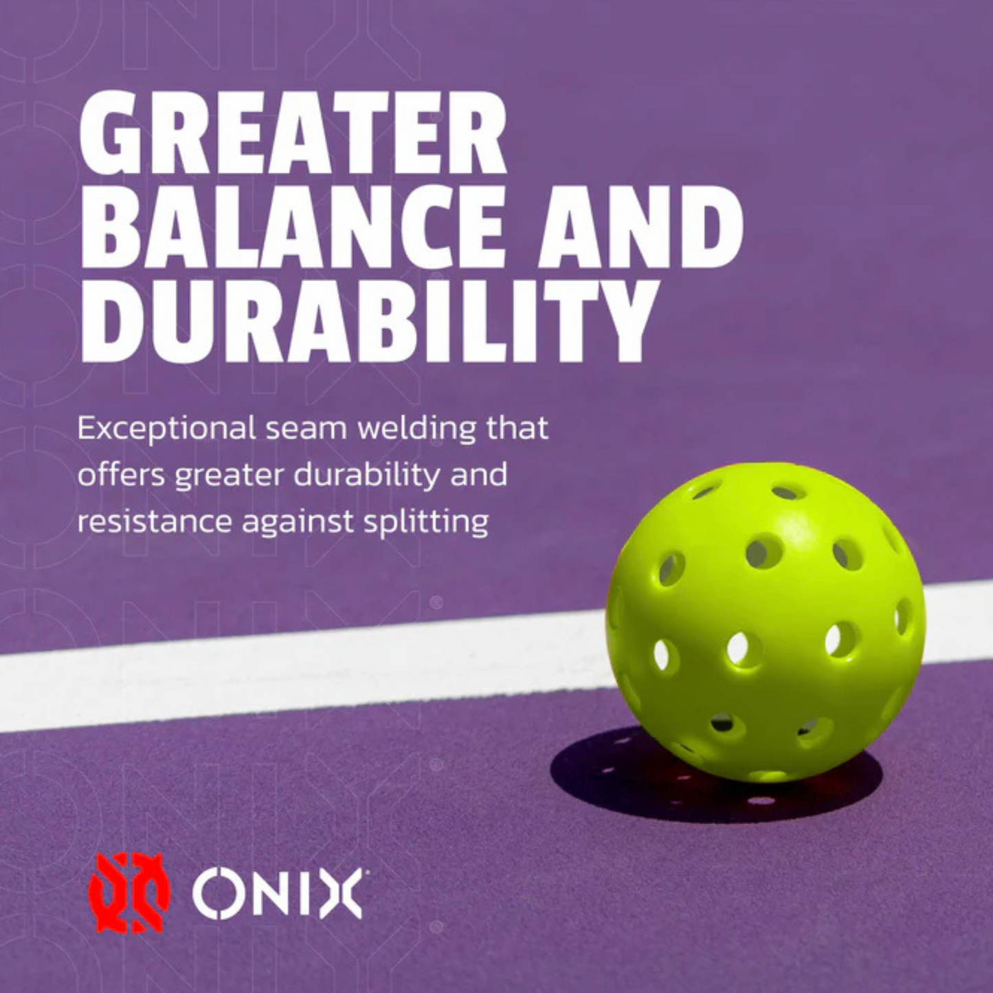 Onix Fuse G2 Outdoor Pickleballs 3 Pack - Neon Green