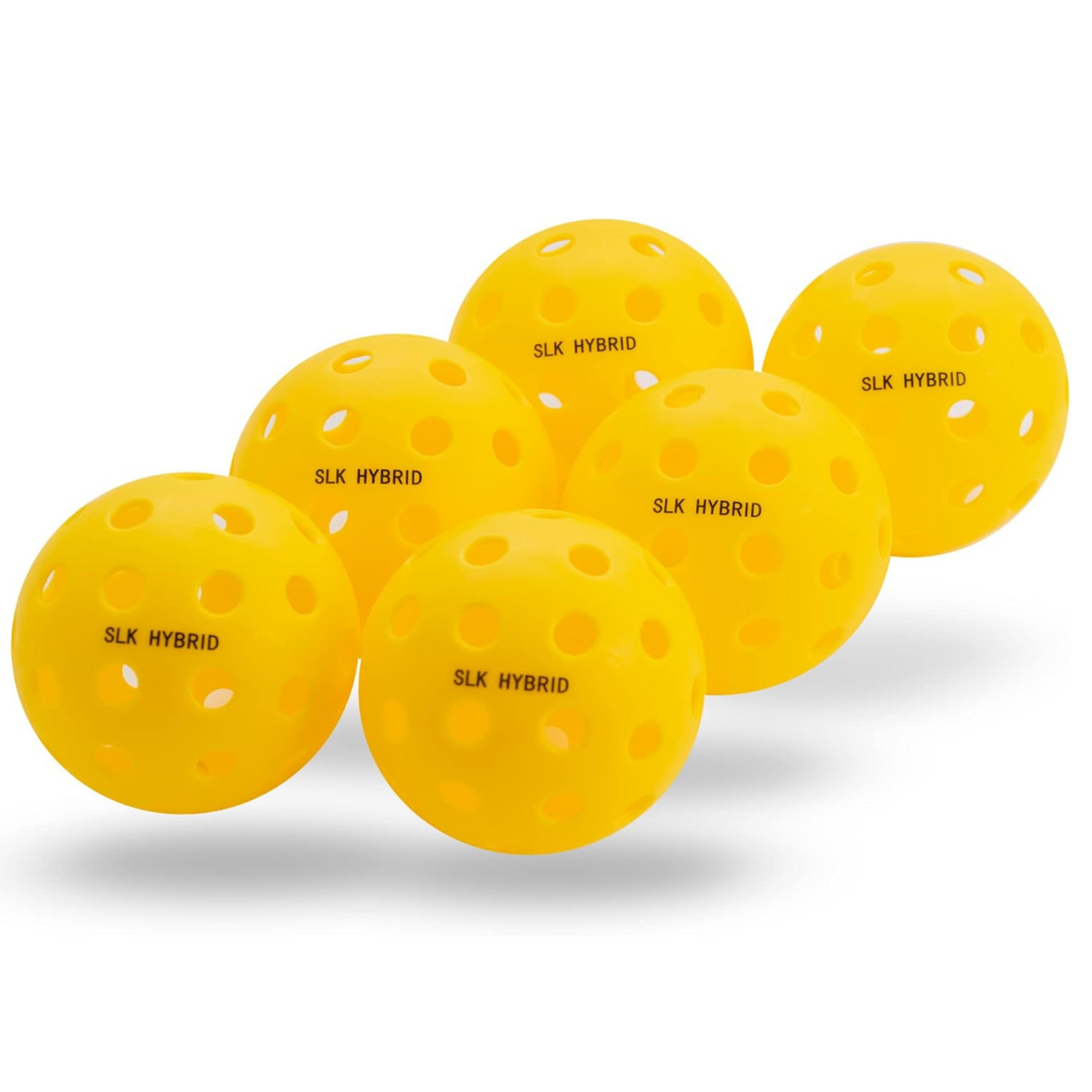 Selkirk SLK Hybrid Indoor Outdoor 144 Balls Carton Pickleballs - Yellow