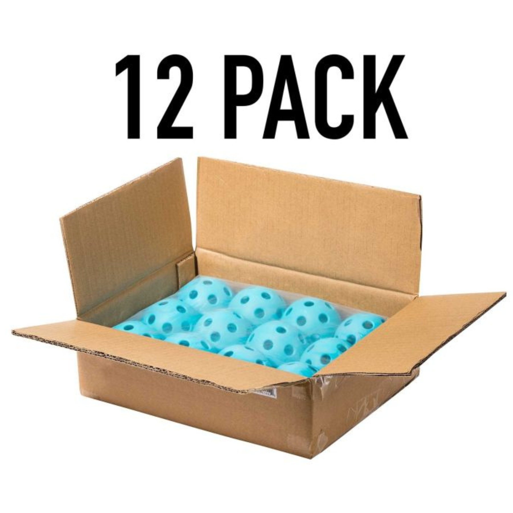 Franklin X-26 Indoor 12 Pack Box Pickleballs - Blue