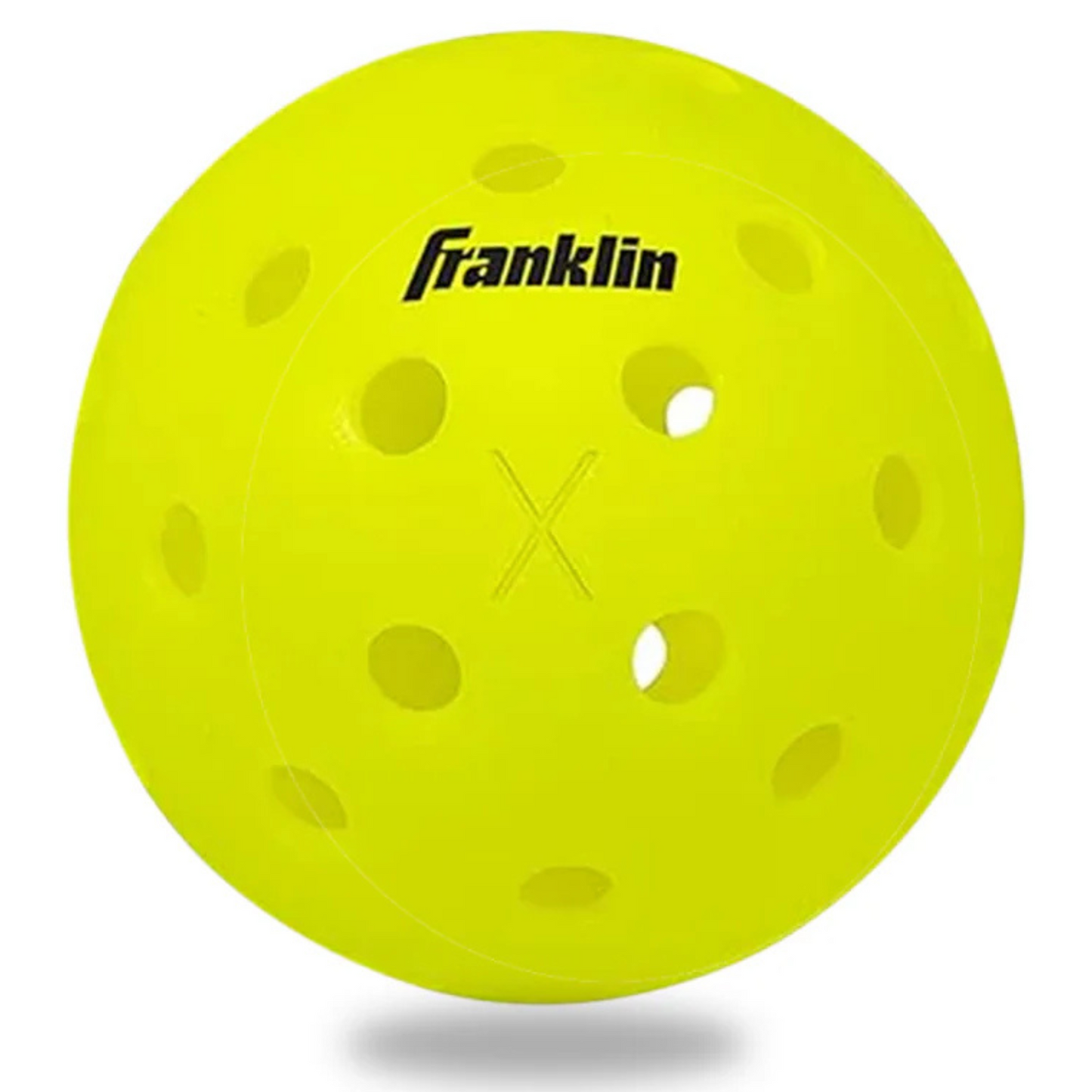 Franklin X-40 Outdoor Single Pickleball - Optic Yellow