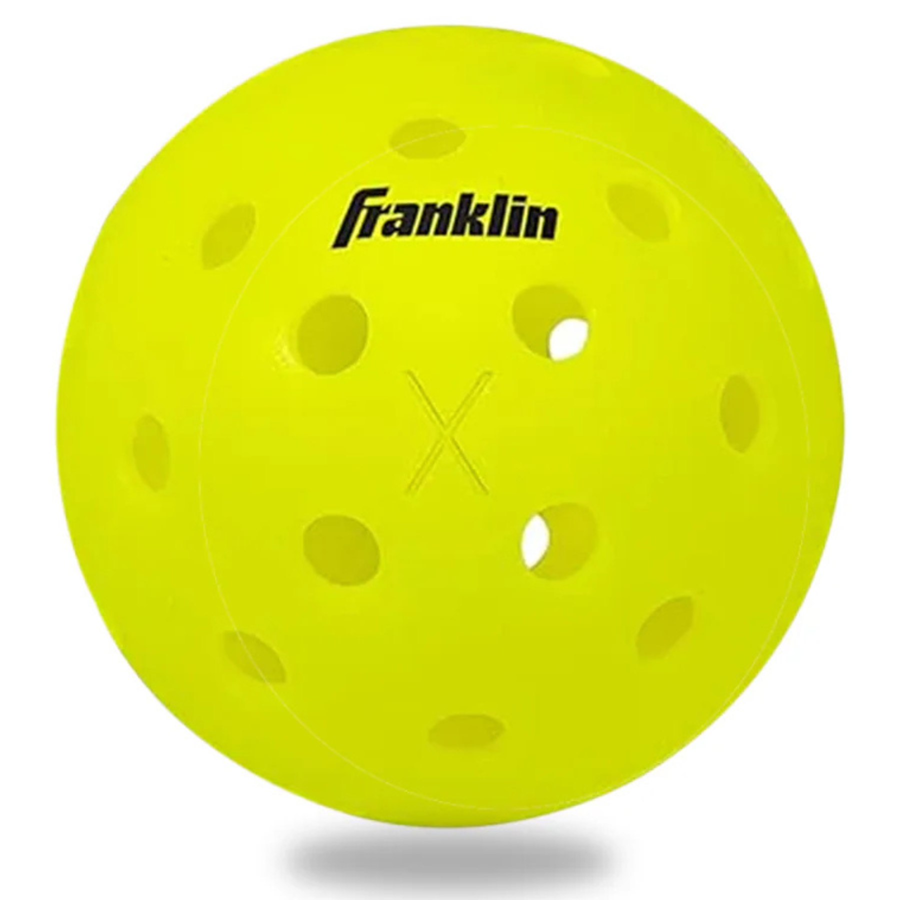 Franklin X-40 Outdoor Single Pickleball - Optic Yellow