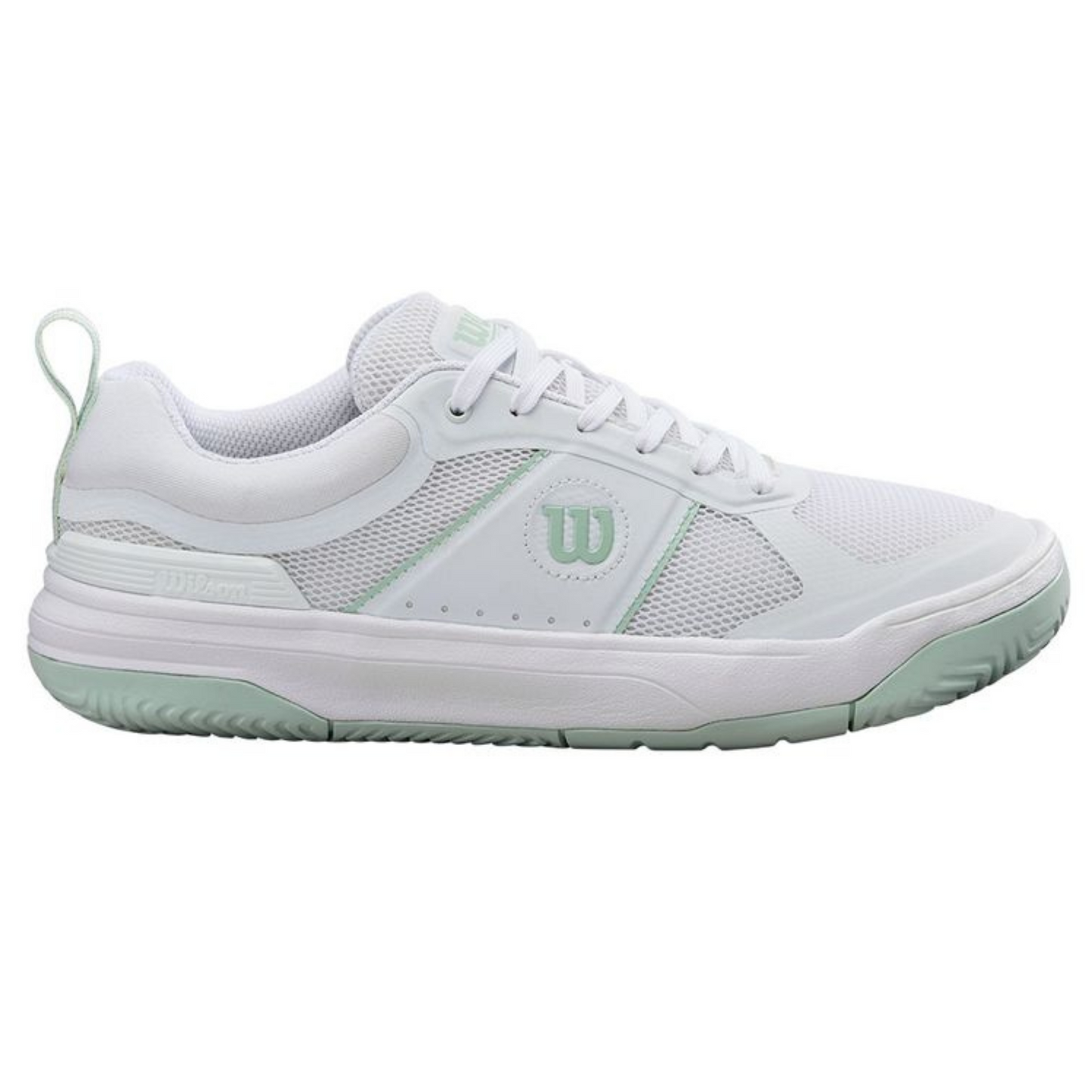 Wilson Pickle Pro Womens Pickleball Shoe - White/White/Surf Spray