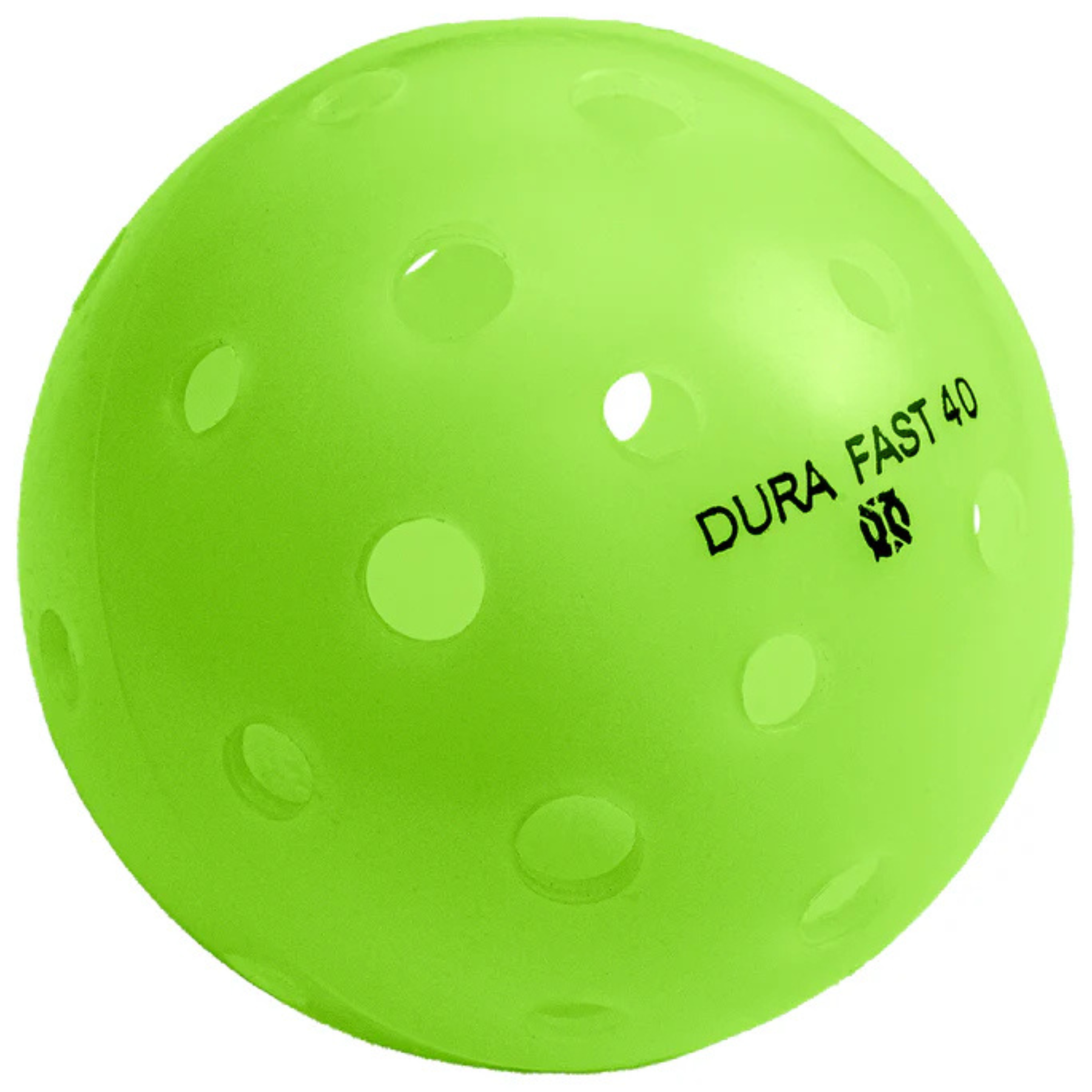 Onix Dura Fast 40 Outdoor Single Pickleball - Neon Green