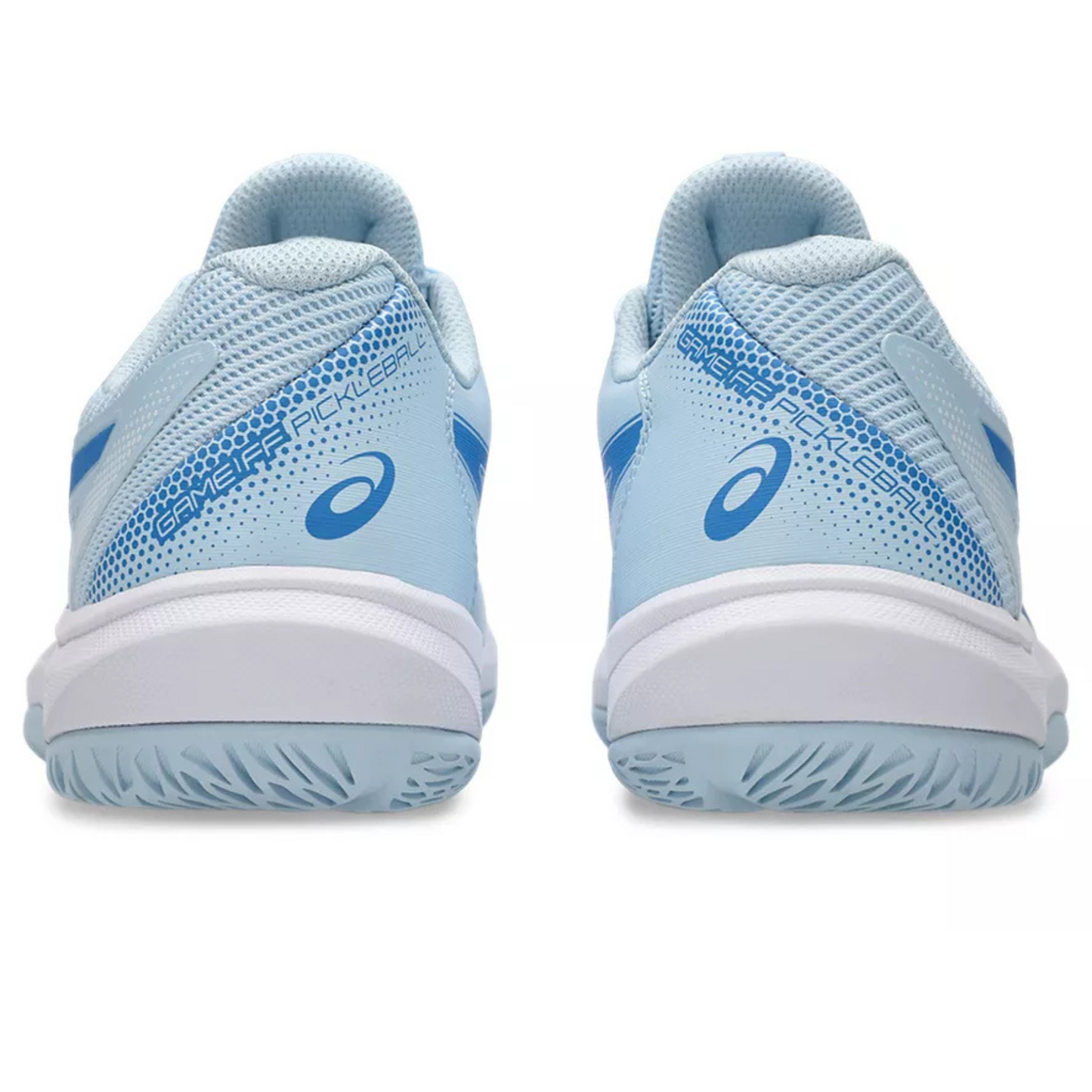 Asics Game FF Womens Pickleball Shoes - Light Blue/Blue Coast