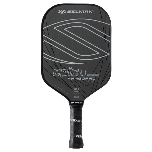 Selkirk Vanguard Control Epic Midweight Raw Carbon Pickleball Paddle
